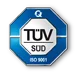 TÜV SÜD Zertifikat nach ISO 9001:2015