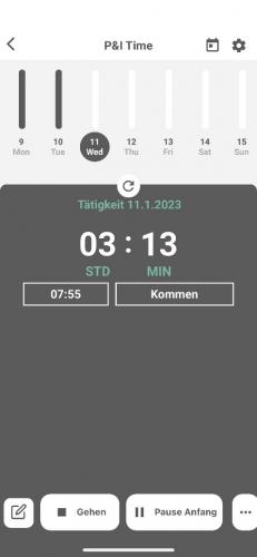 Abbildung 2: Online Terminal Smartphone App